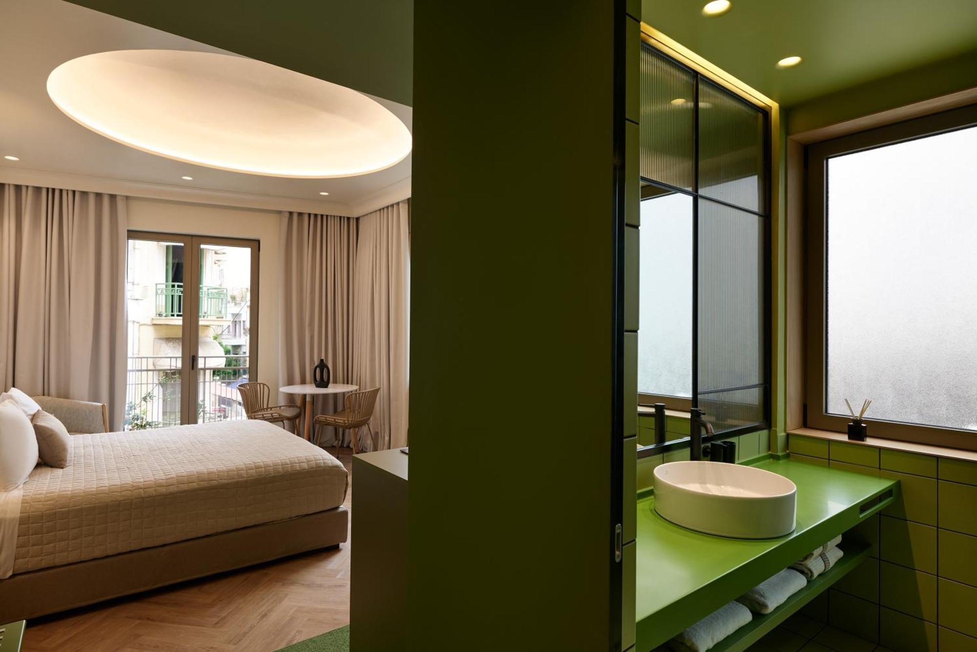 Dwell - Elegant City Stay Athene Buitenkant foto